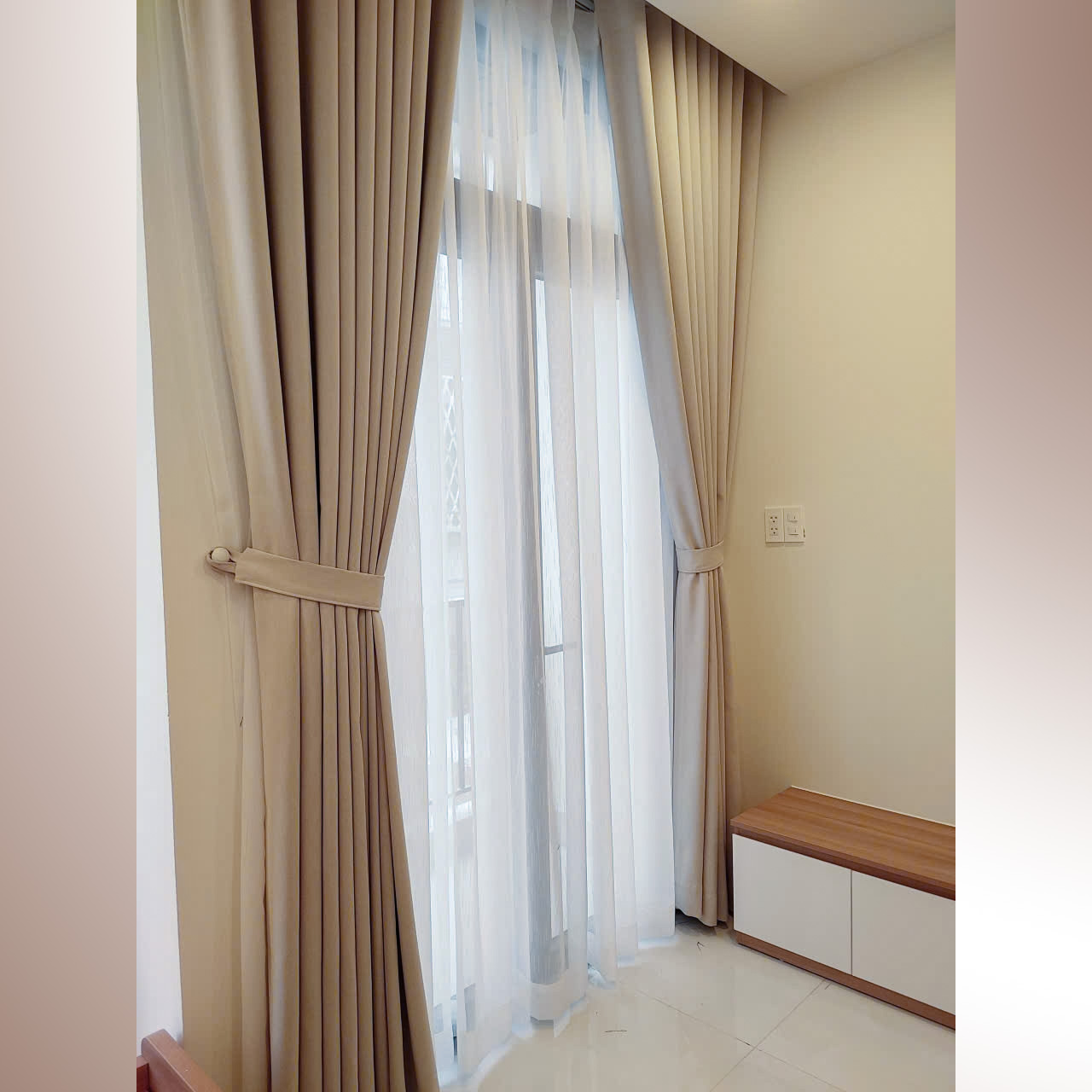 Lắp Đặt Rèm Cửa Phường An Hội Tây Gò Vấp - Rèm Vải Cao Cấp 2 Lớp Âm Trần | Rèm Cửa Gò Vấp - Ảnh 7
