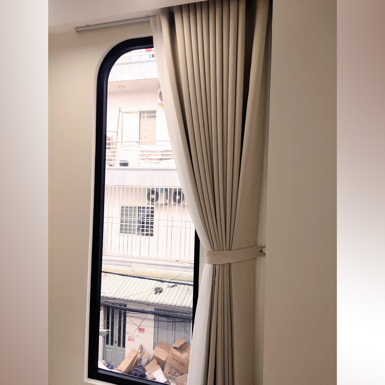 Lắp Đặt Rèm Cửa Phường An Hội Tây Gò Vấp - Rèm Vải Cao Cấp 2 Lớp Âm Trần | Rèm Cửa Gò Vấp - Ảnh 6