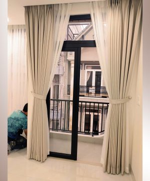 Alternative view of Lắp Đặt Rèm Cửa Phường An Hội Tây Gò Vấp - Rèm Vải Cao Cấp 2 Lớp Âm Trần | Rèm Cửa Gò Vấp